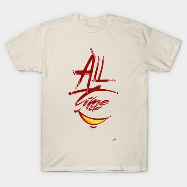 All Time Star T-Shirt by Steeze Abiola